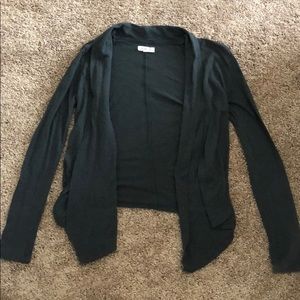 Dark Grey, Light Cardigan